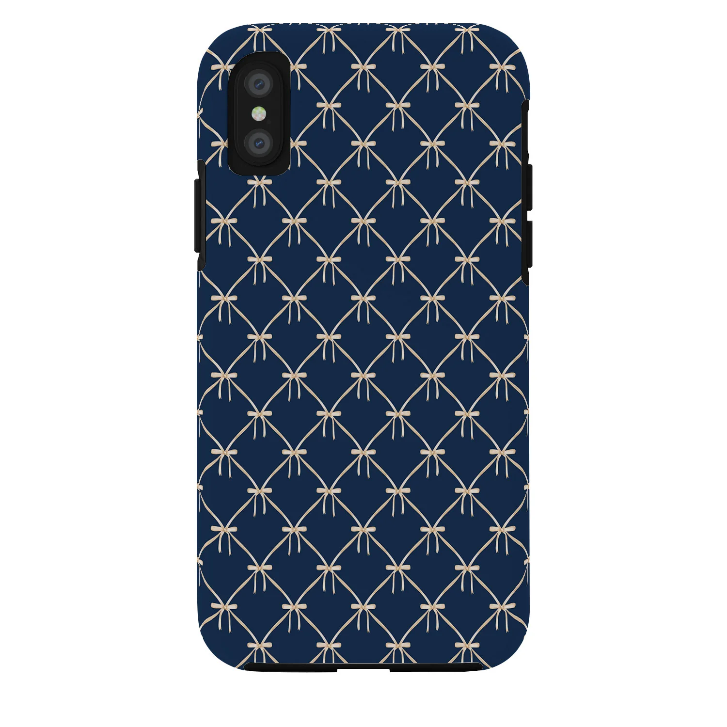 Colour Poems Bows and Ribbons Blue Phone Case - Image 33
