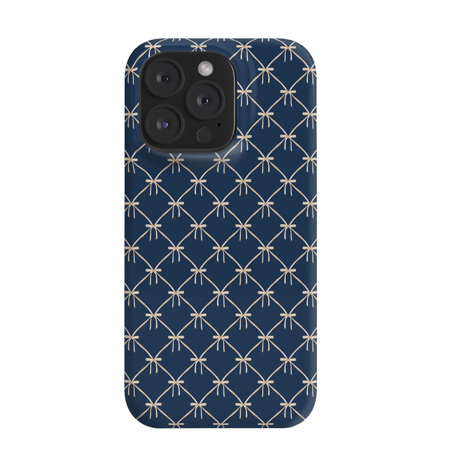 Colour Poems Bows and Ribbons Blue Phone Case - Image 56