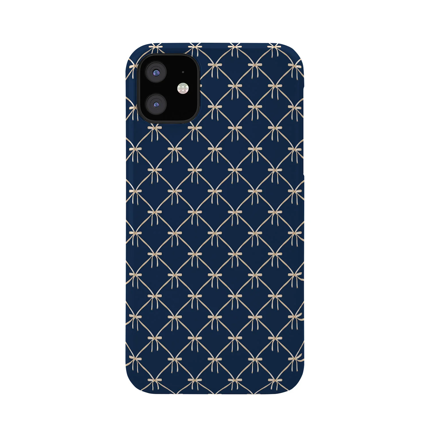 Colour Poems Bows and Ribbons Blue Phone Case - Image 9