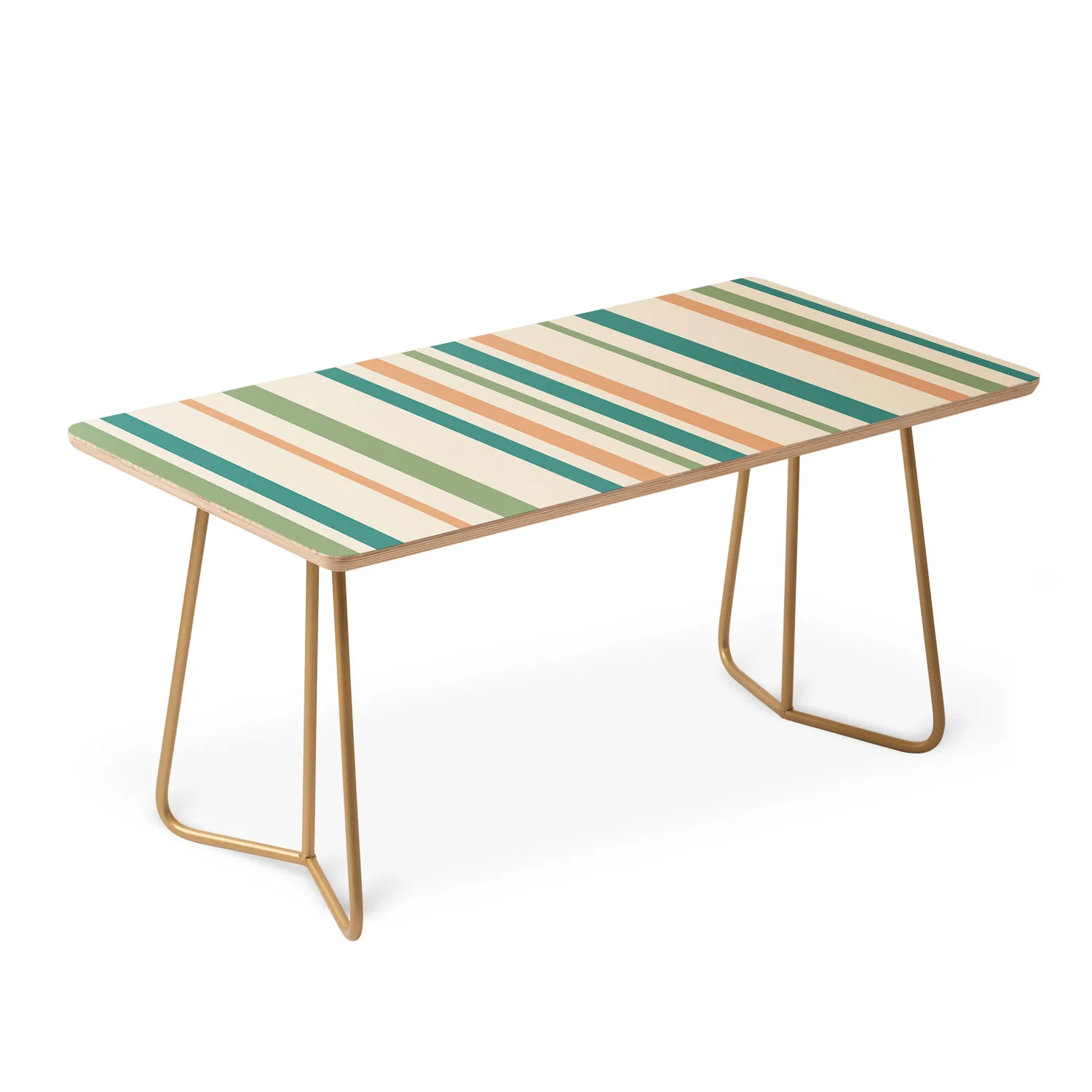Colour Poems Classic Minimal Stripes II Coffee Table - Image 3