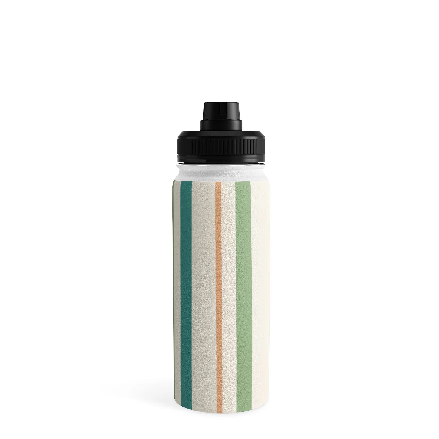 Colour Poems Classic Minimal Stripes II Water Bottle - Image 14