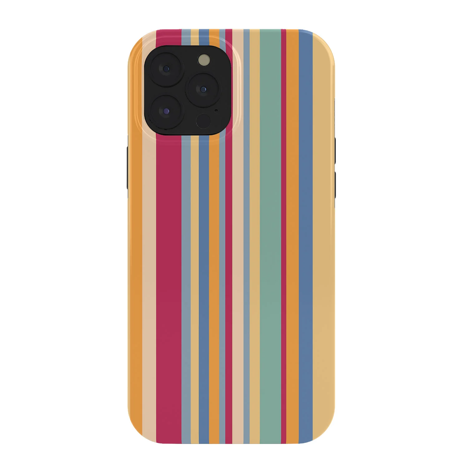 Colour Poems Classic Retro Stripes I Phone Case - Image 23