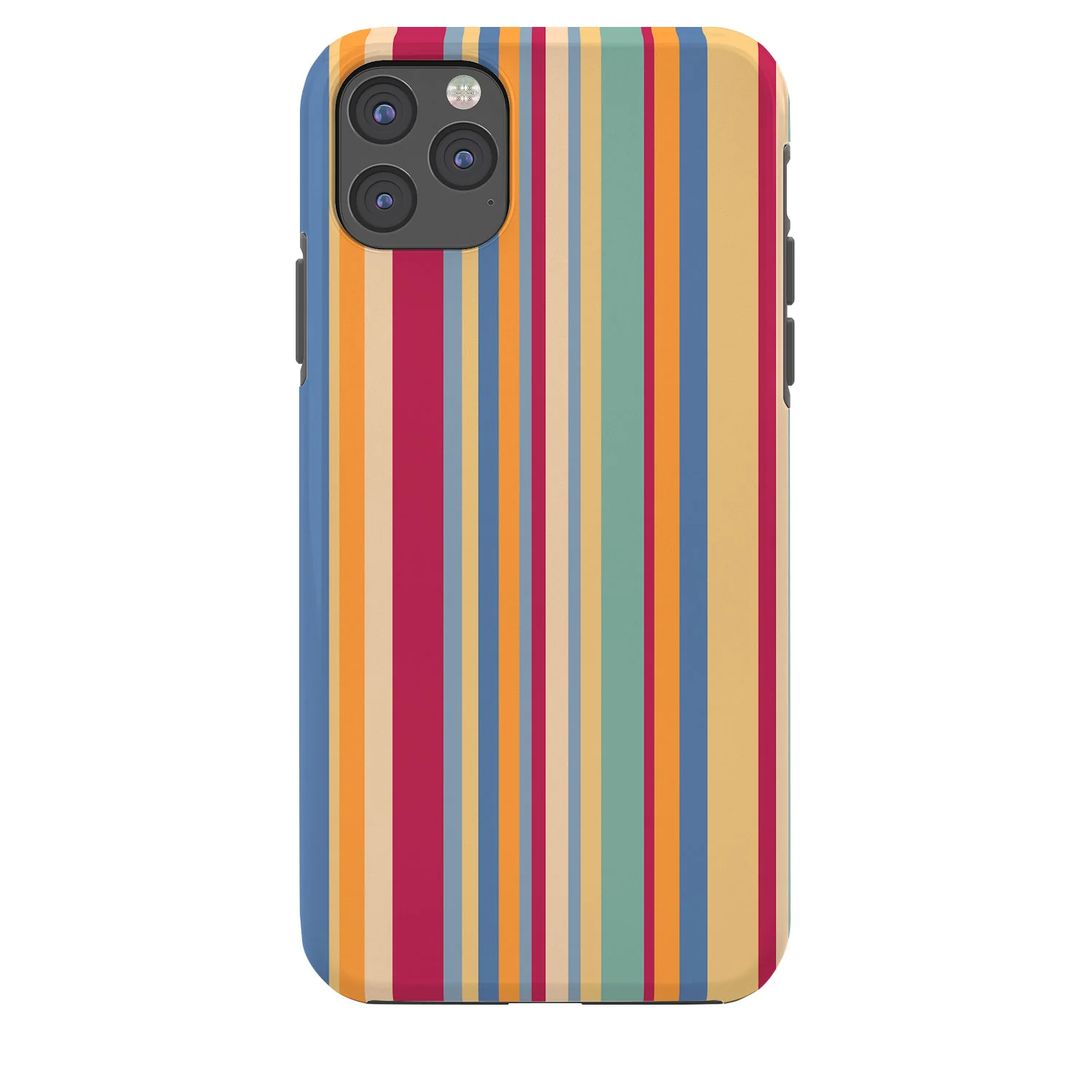 Colour Poems Classic Retro Stripes I Phone Case - Image 30