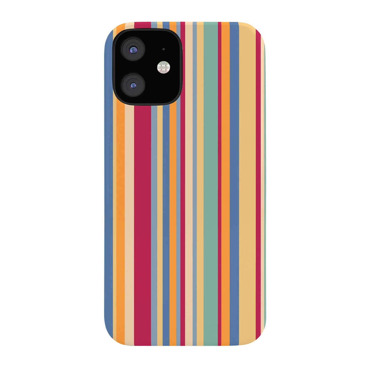Colour Poems Classic Retro Stripes I Phone Case - Image 5