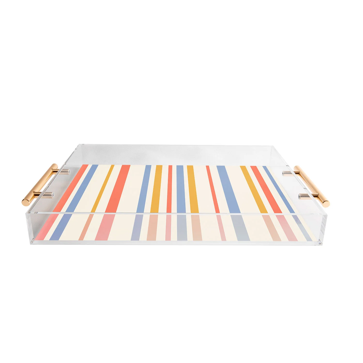 Colour Poems Classic Retro Stripes III Acrylic Tray - Image 4