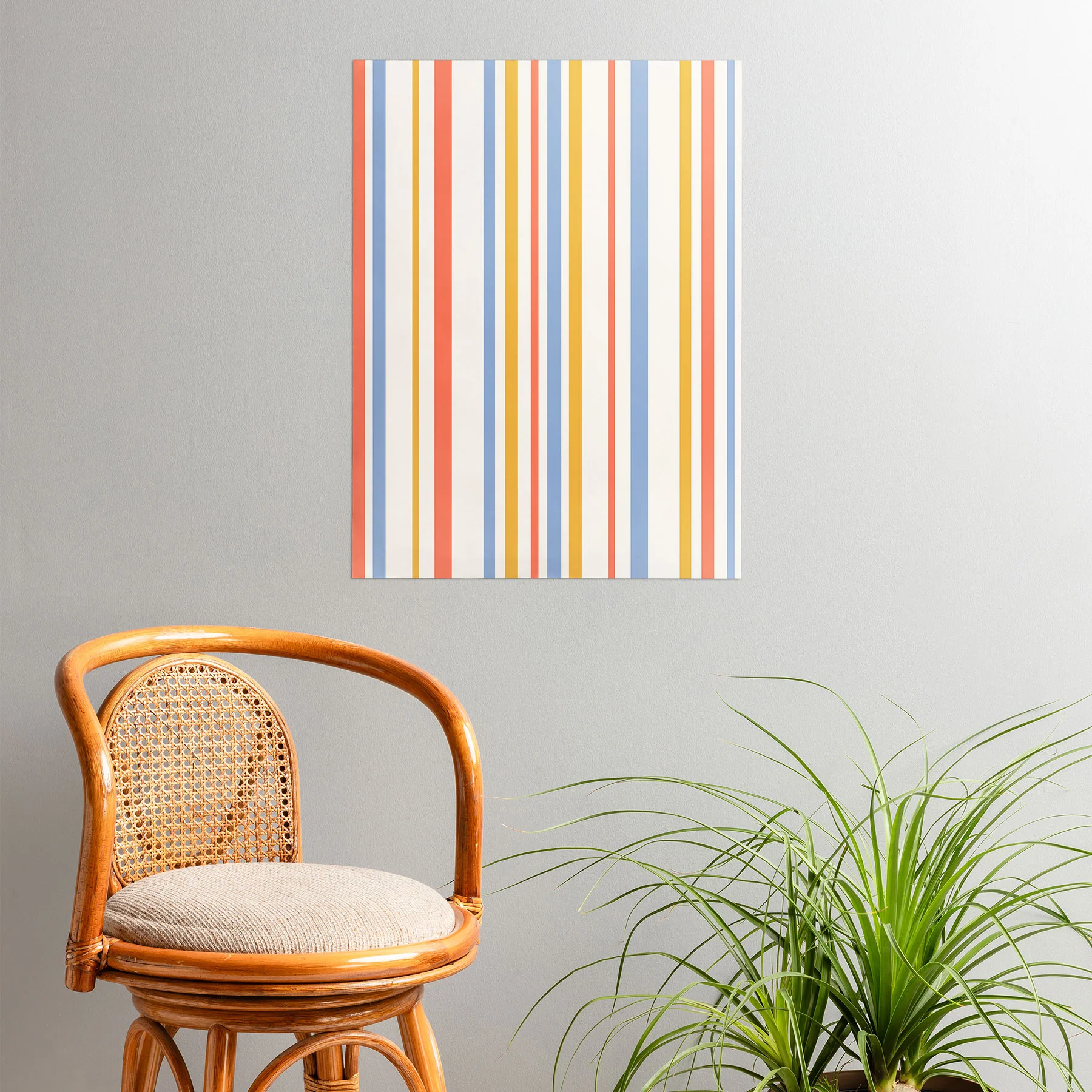 Colour Poems Classic Retro Stripes III Poster - Image 2