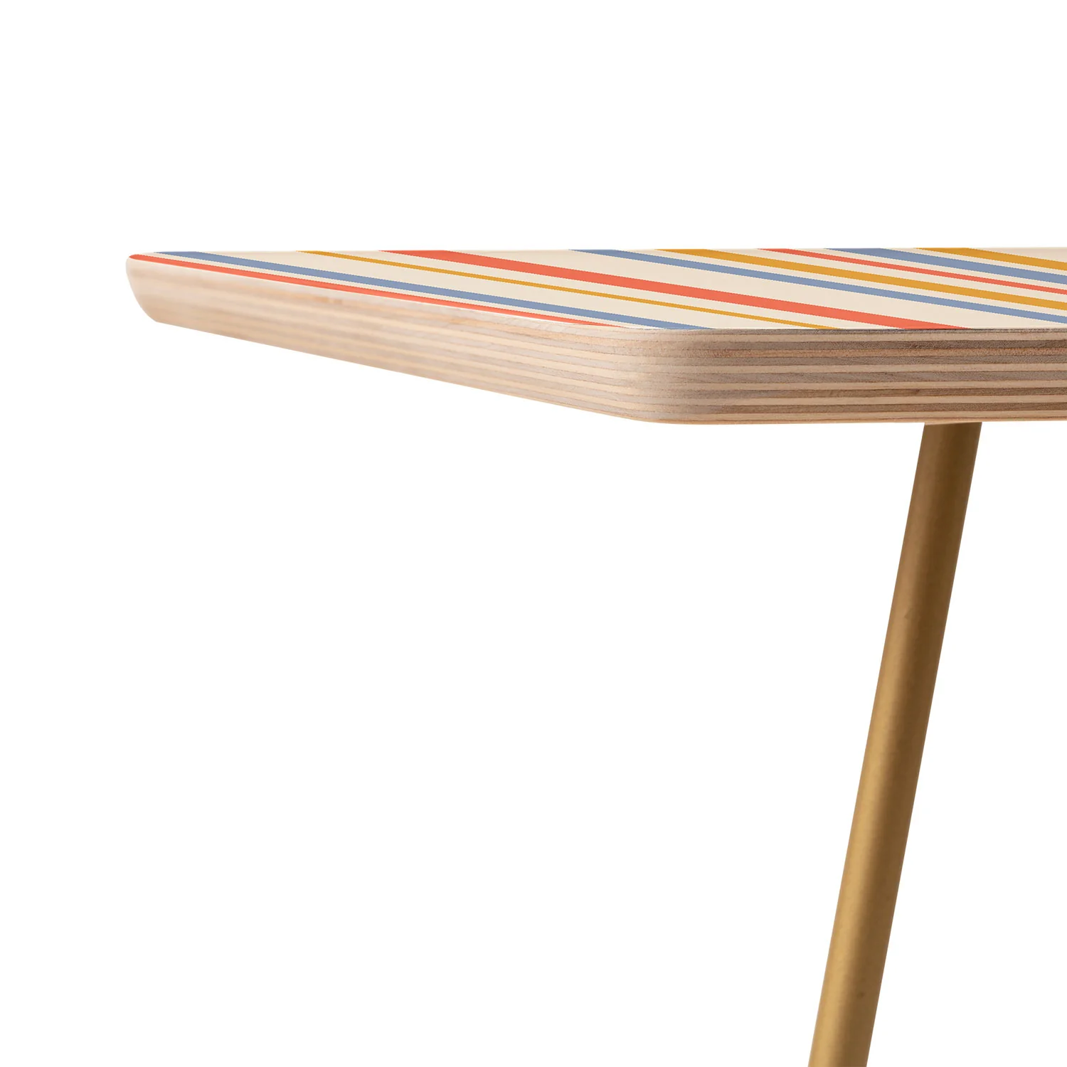 Colour Poems Classic Retro Stripes III Side Table - Image 5