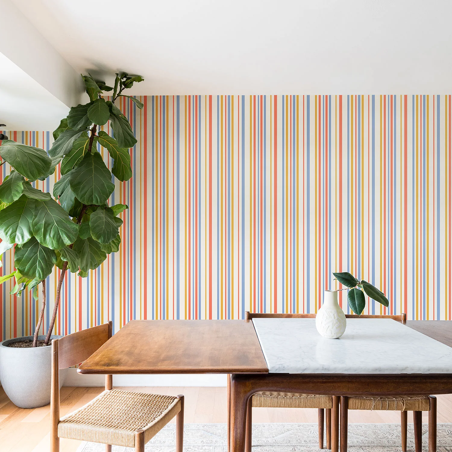 Colour Poems Classic Retro Stripes III Wallpaper - Image 3
