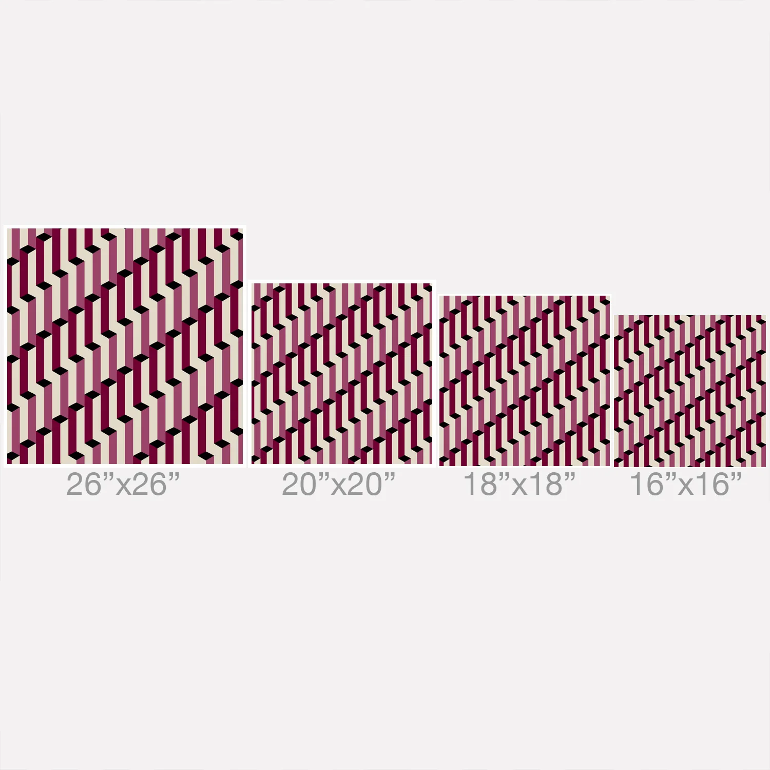 Colour Poems Columns Pattern I Outdoor Throw Pillow - Image 20