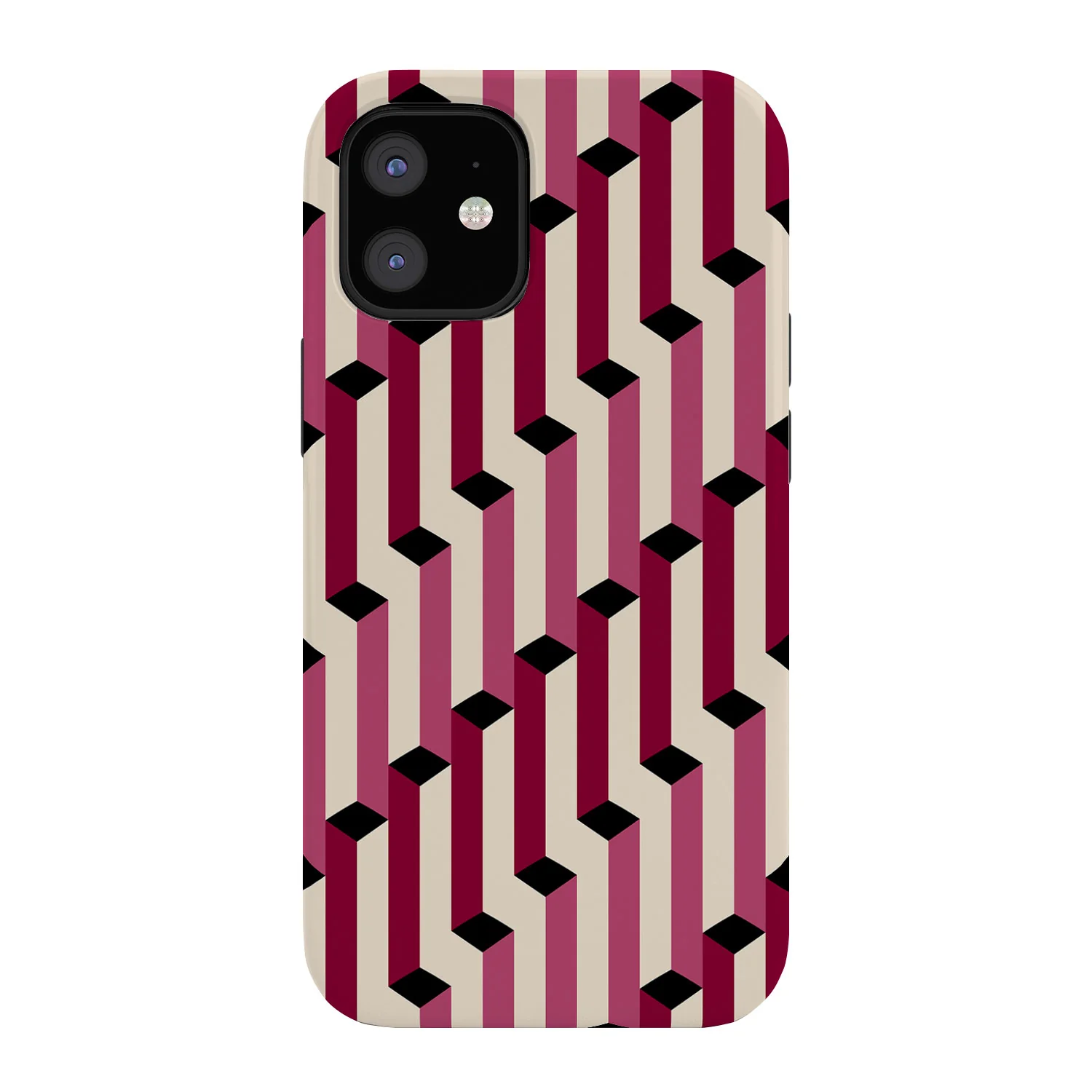 Colour Poems Columns Pattern I Phone Case - Image 25