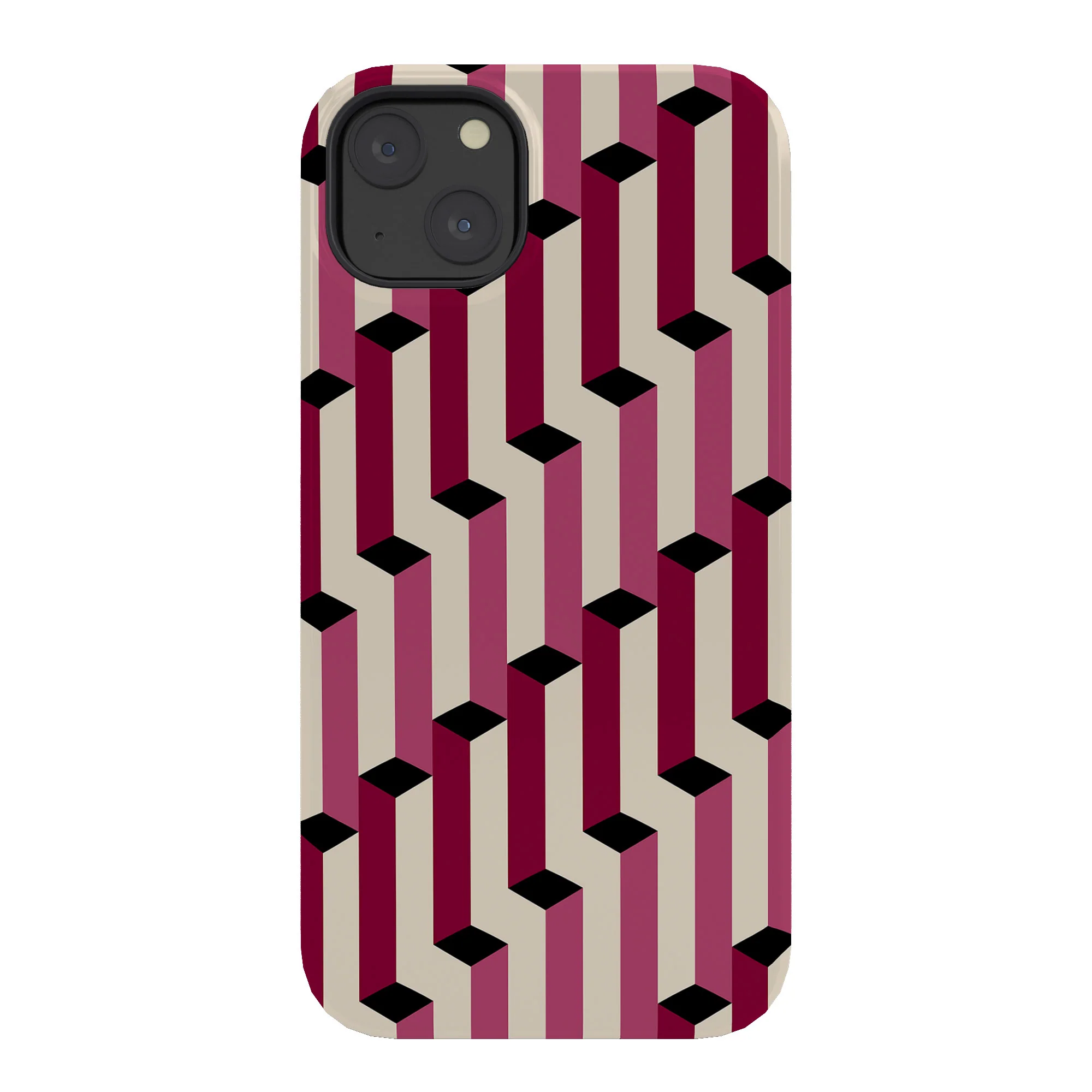Colour Poems Columns Pattern I Phone Case - Image 44