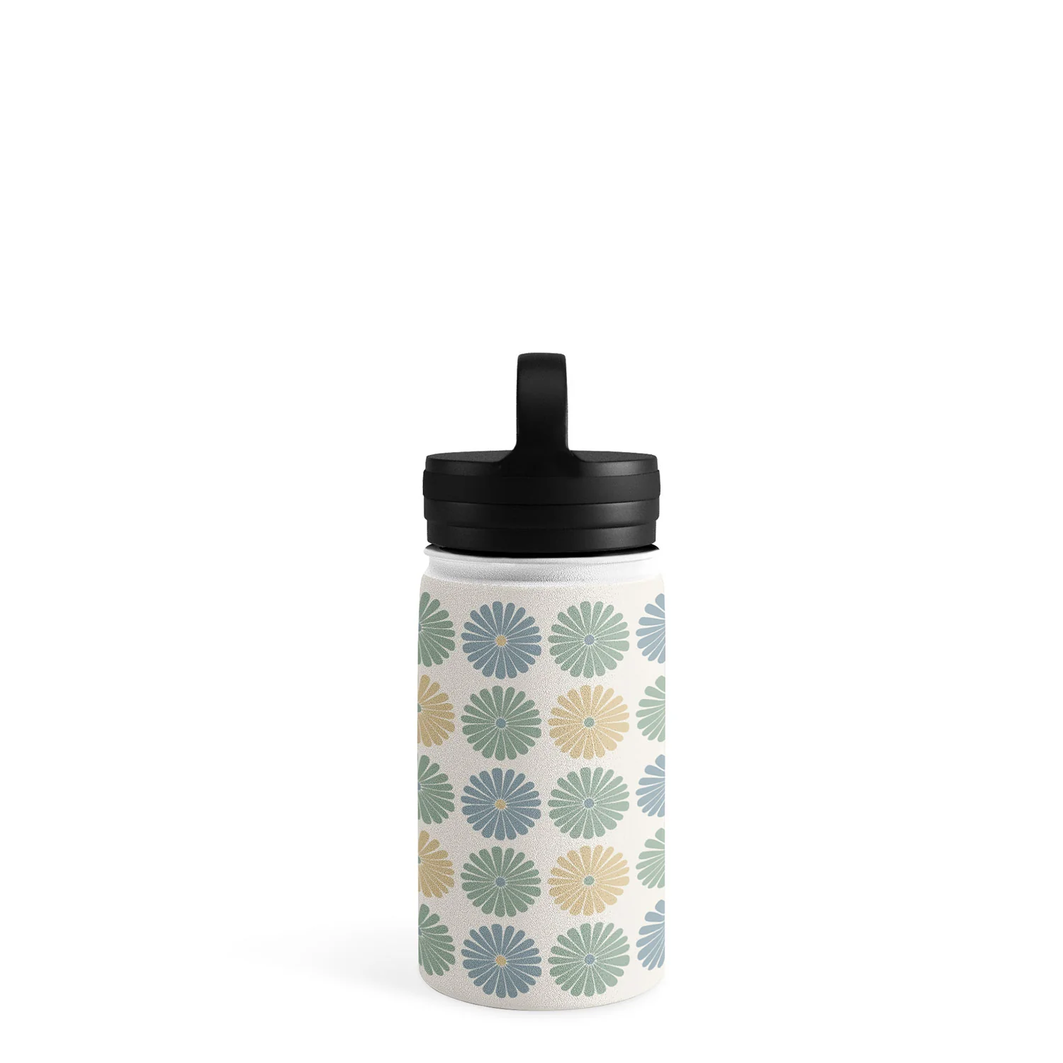 Colour Poems Daisy Pattern Multicolor I Water Bottle - Image 11