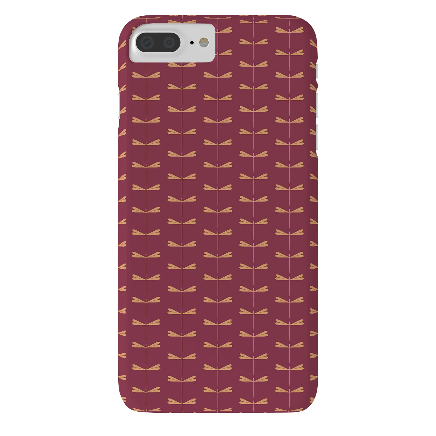 Colour Poems Dragonfly Pattern Mauve Phone Case - Image 15
