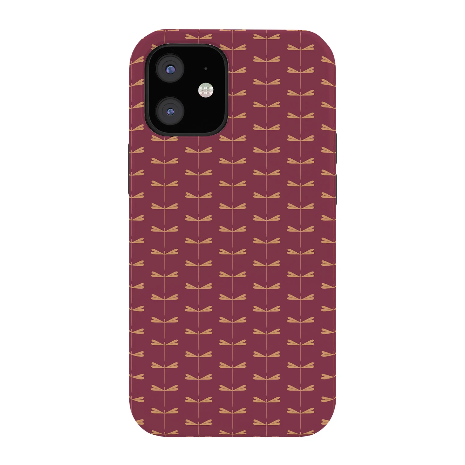 Colour Poems Dragonfly Pattern Mauve Phone Case - Image 24