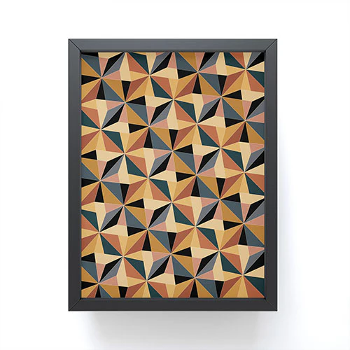 Colour Poems Kaleidoscope I Framed Mini Art Print - Image 2