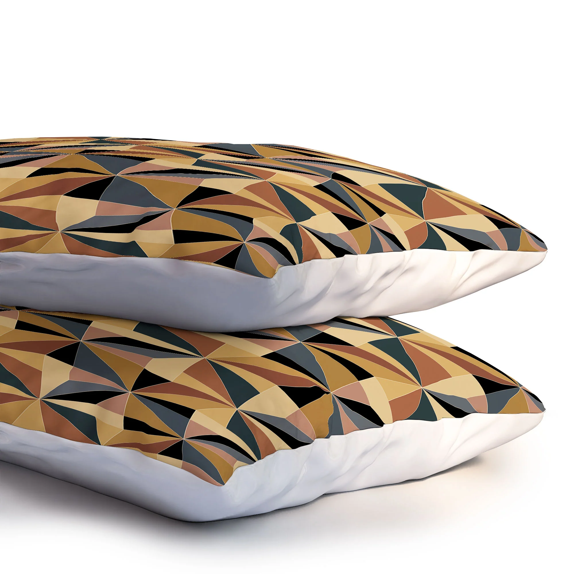 Colour Poems Kaleidoscope I Pillow Shams - Image 6