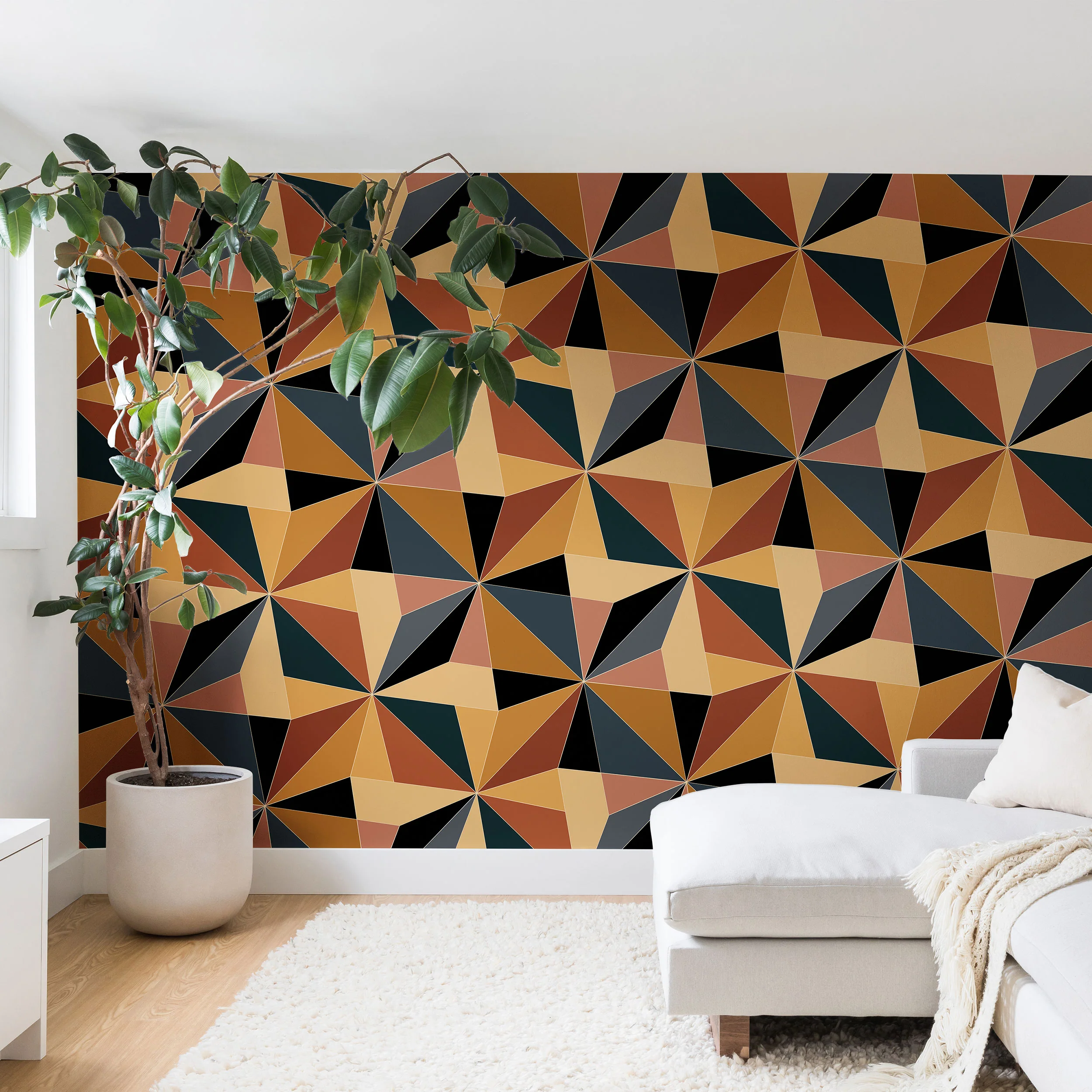 Colour Poems Kaleidoscope I Wall Mural - Image 4