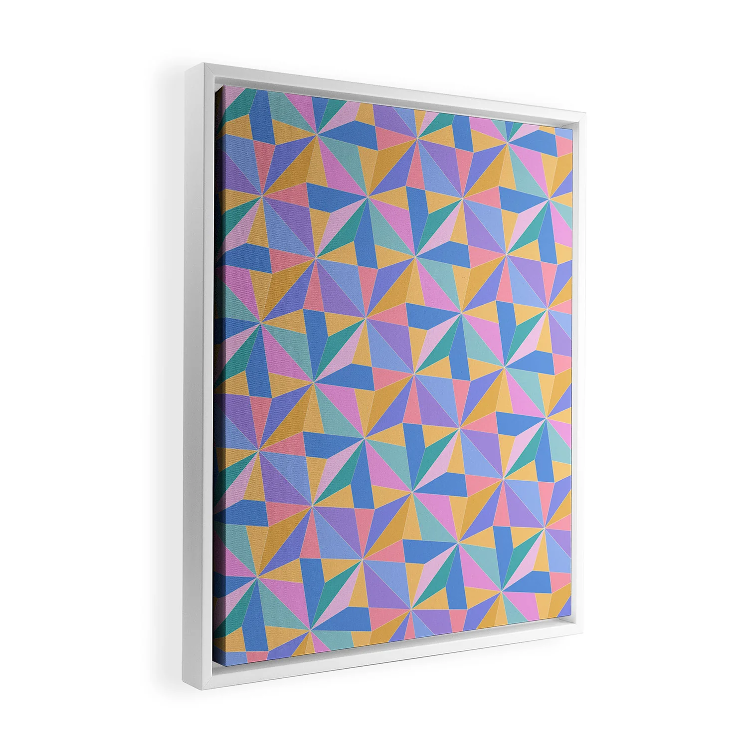 Colour Poems Kaleidoscope III Art Canvas - Image 15