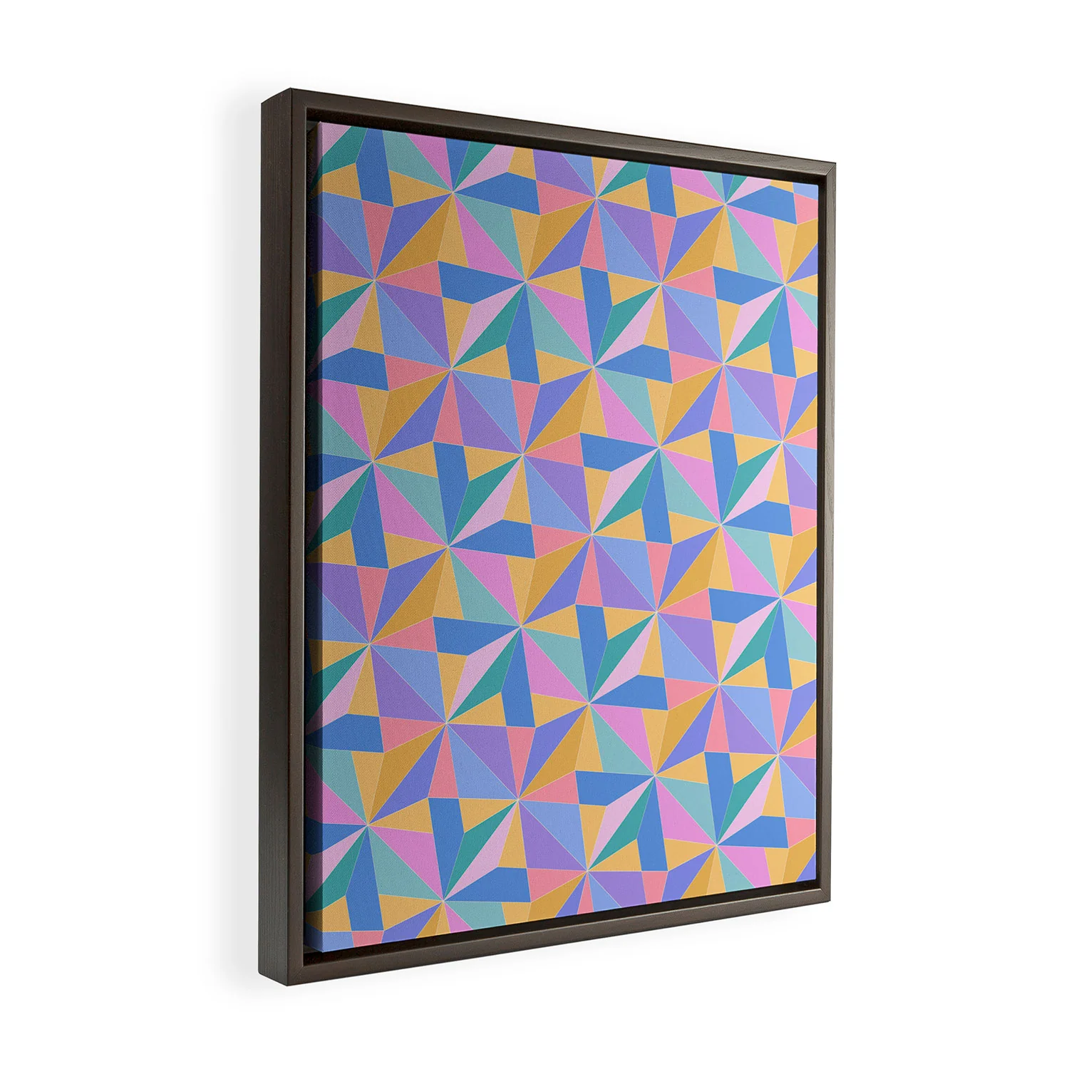 Colour Poems Kaleidoscope III Art Canvas - Image 23