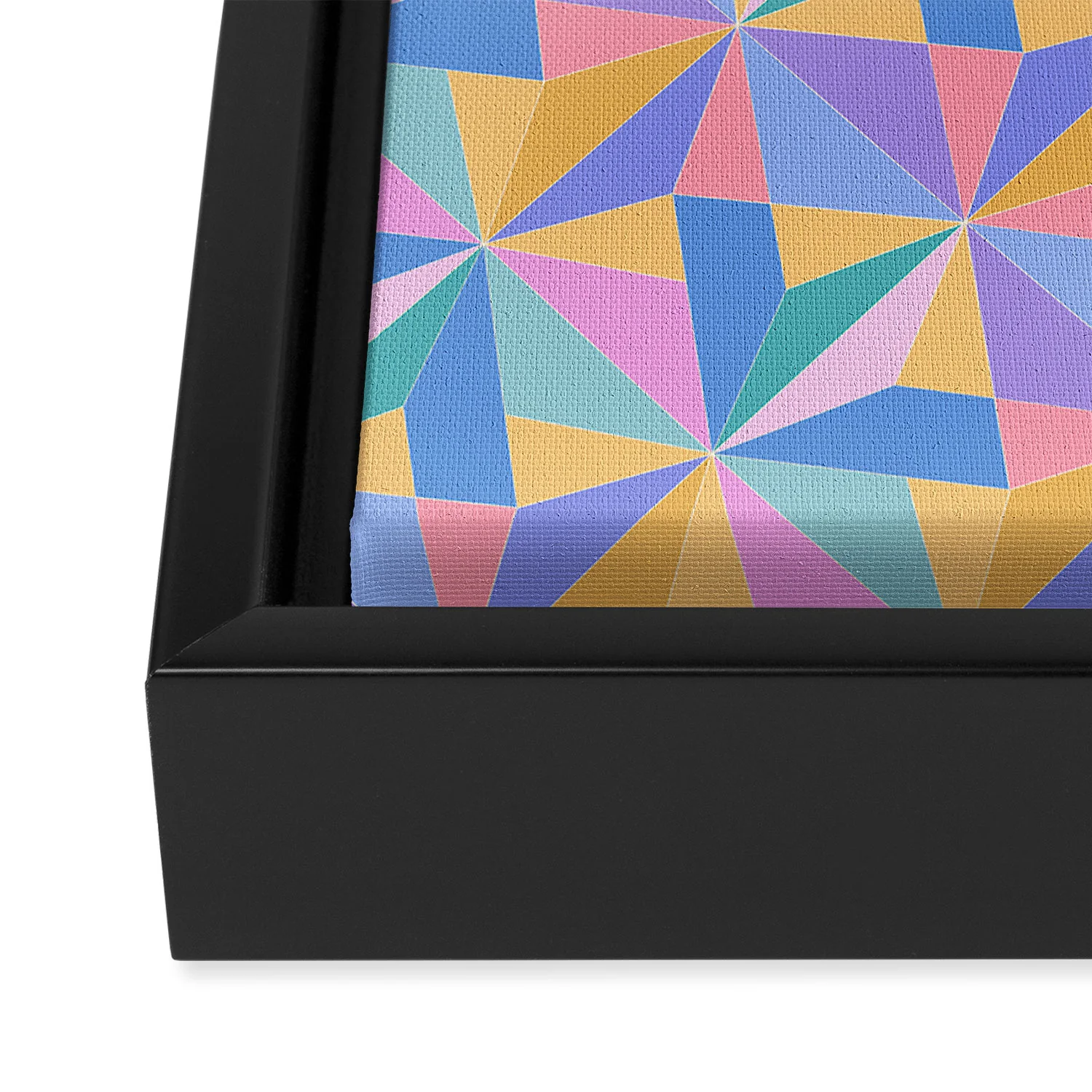 Colour Poems Kaleidoscope III Art Canvas - Image 8