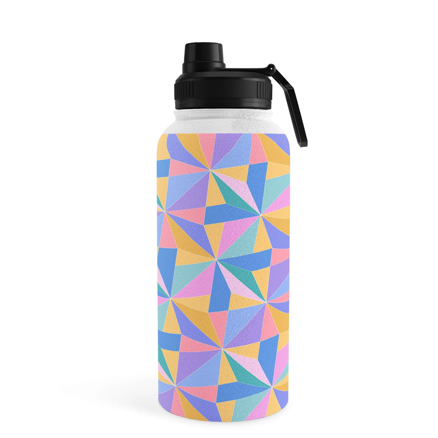 Colour Poems Kaleidoscope III Water Bottle - Image 25
