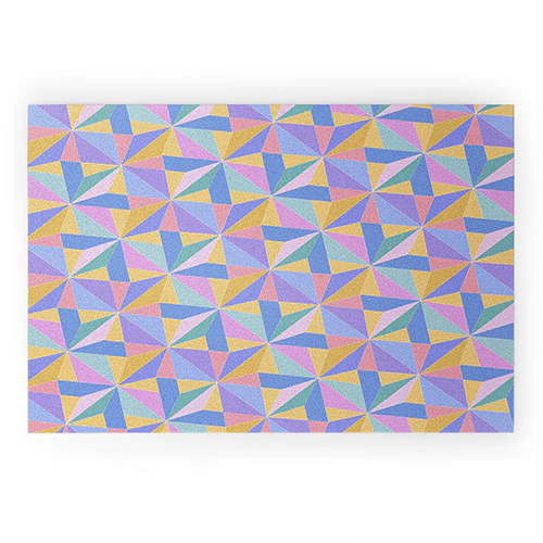 Colour Poems Kaleidoscope III Welcome Mat - Image 2