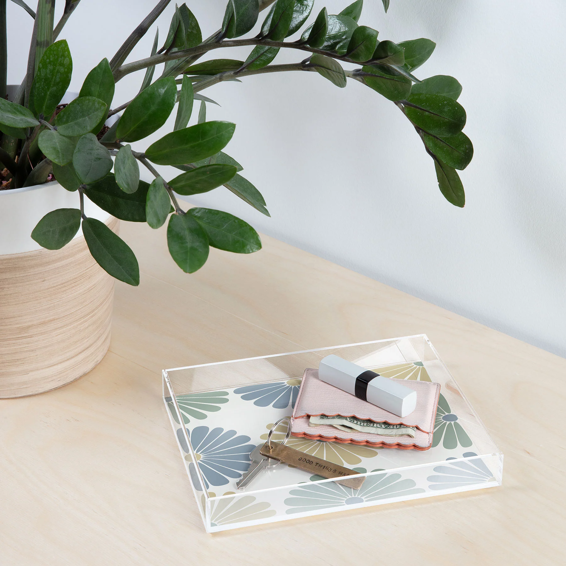 Colour Poems Retro Daisy Multicolor I Acrylic Tray - Image 12
