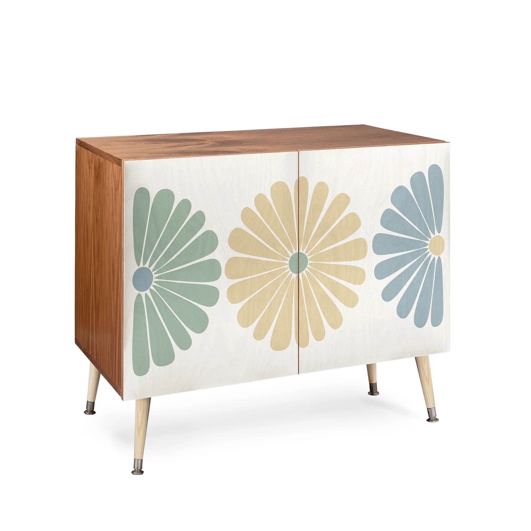 Colour Poems Retro Daisy Multicolor I Credenza - Image 14
