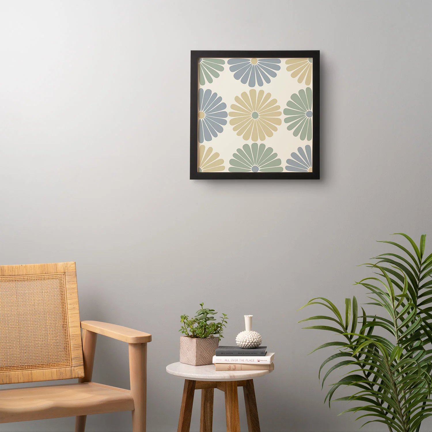 Colour Poems Retro Daisy Multicolor I Framed Wall Art - Image 10