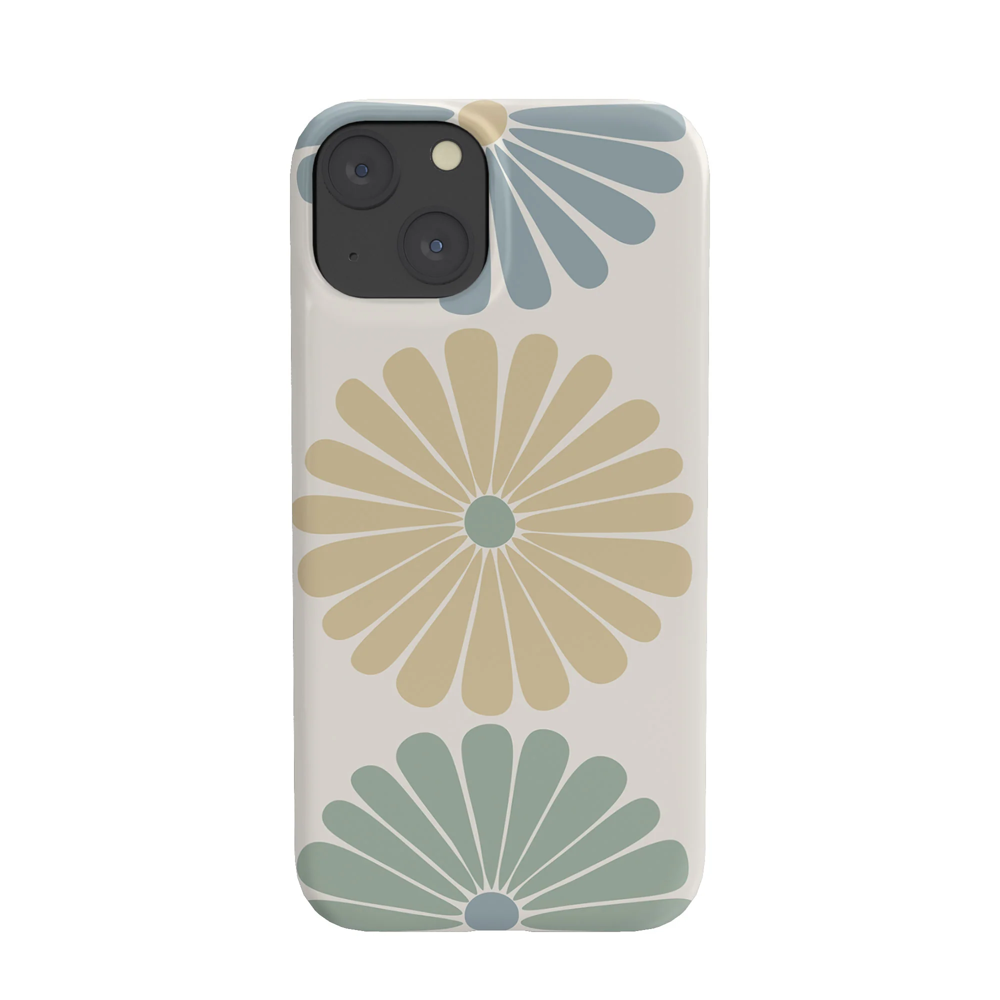 Colour Poems Retro Daisy Multicolor I Phone Case - Image 47