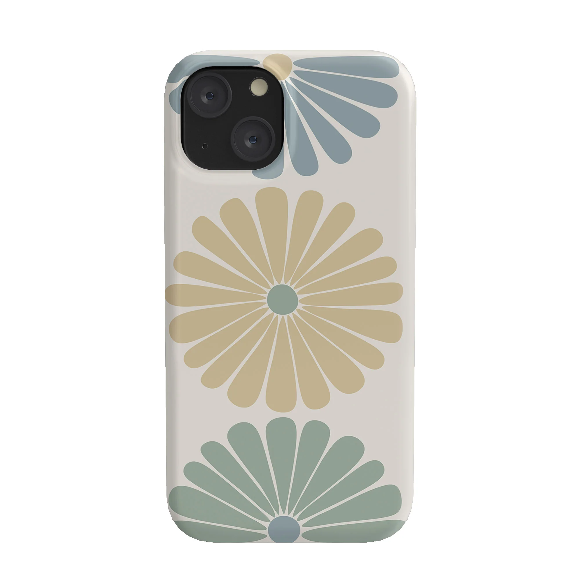 Colour Poems Retro Daisy Multicolor I Phone Case - Image 51