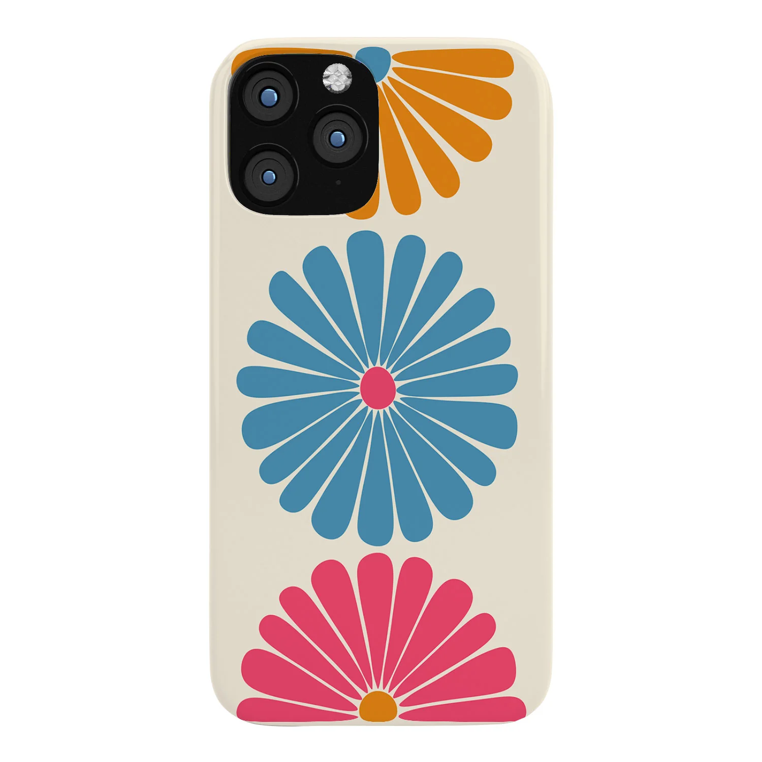 Colour Poems Retro Daisy Multicolor II Phone Case - Image 8