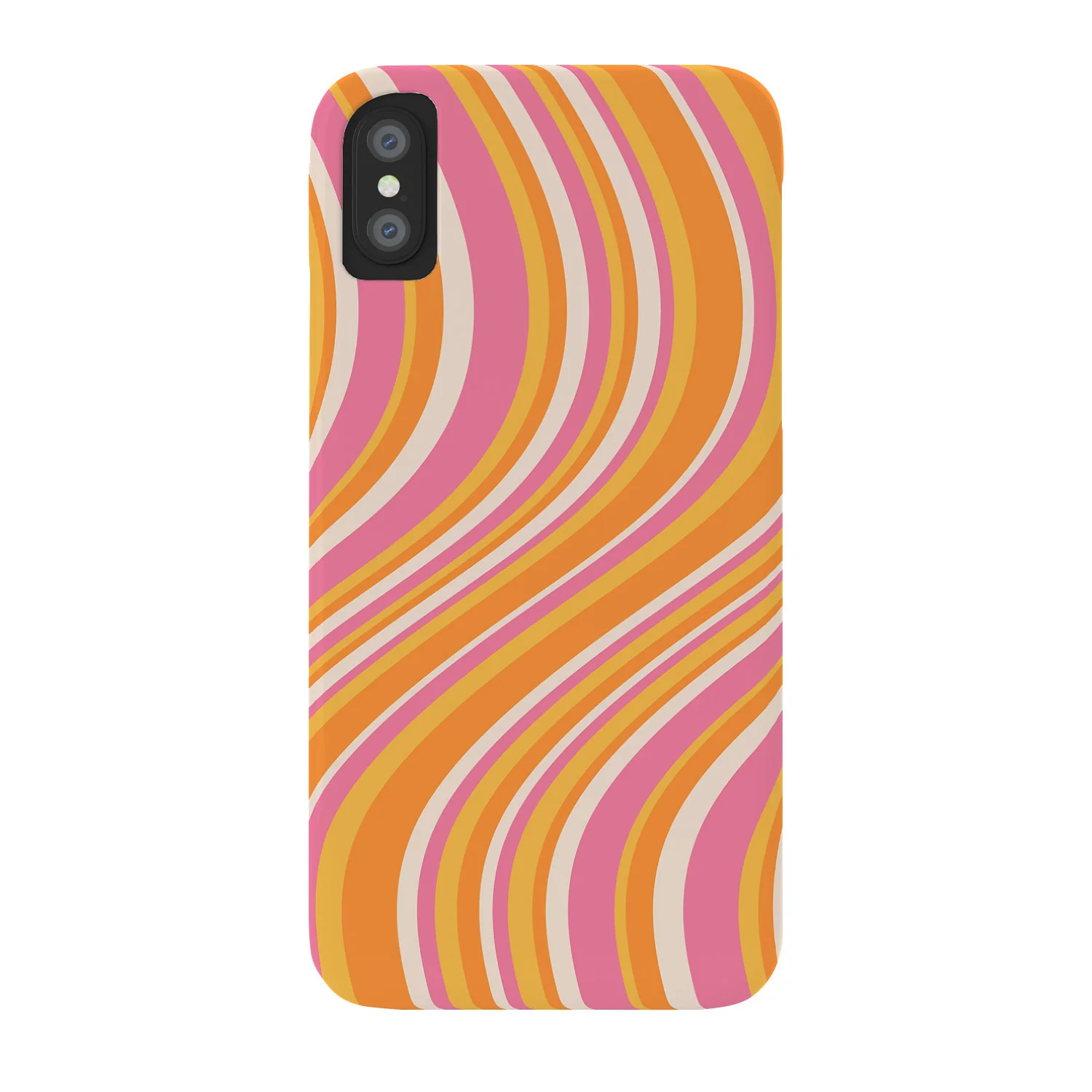 Colour Poems Wavy Retro Stripes III Phone Case - Image 14