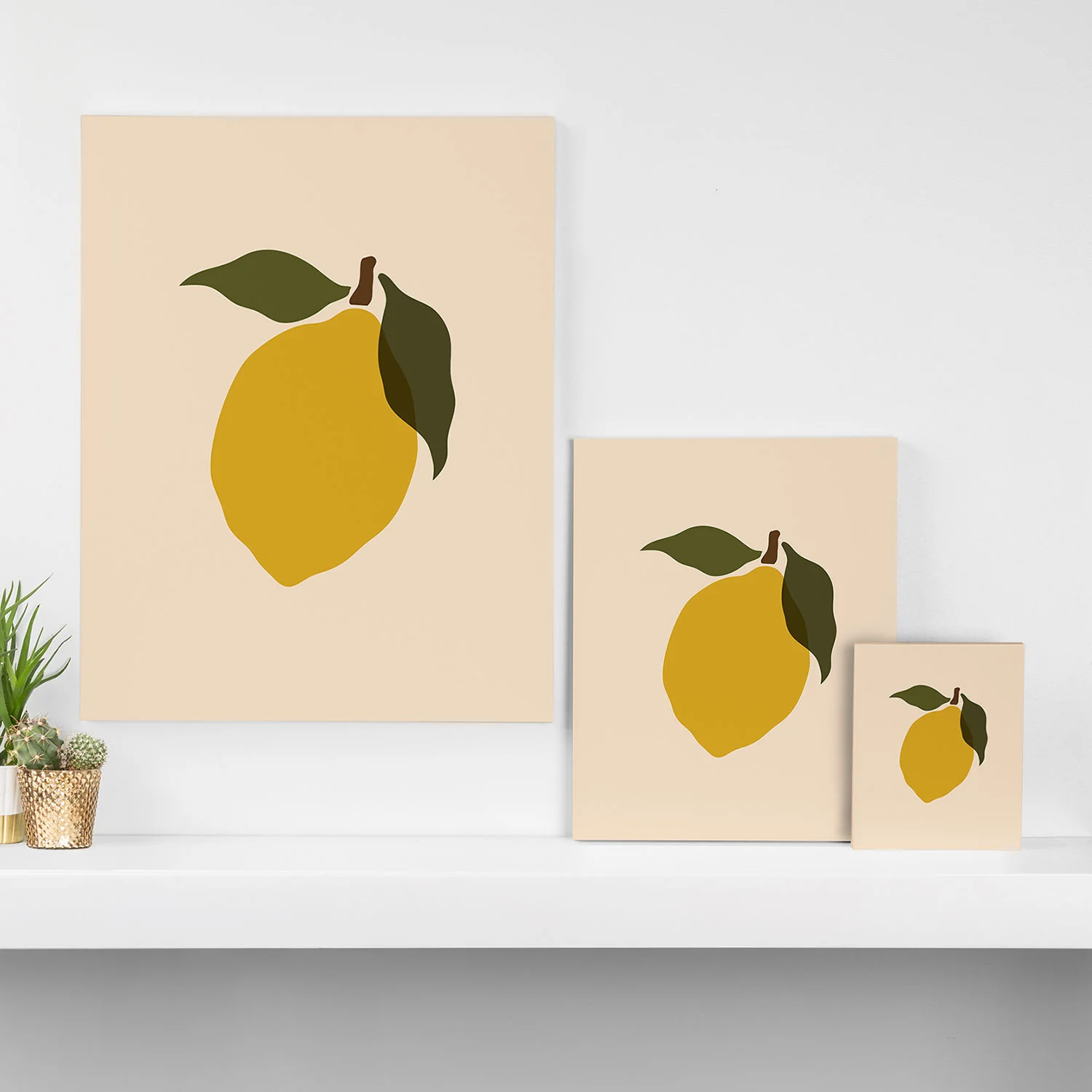 Cuss Yeah Designs Single Lemon I Art Canvas - Image 5