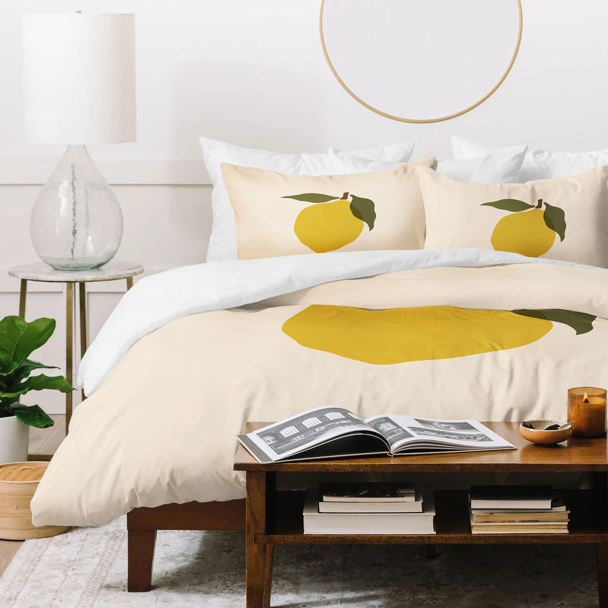 Cuss Yeah Designs Single Lemon I Duvet Cover - Image 43