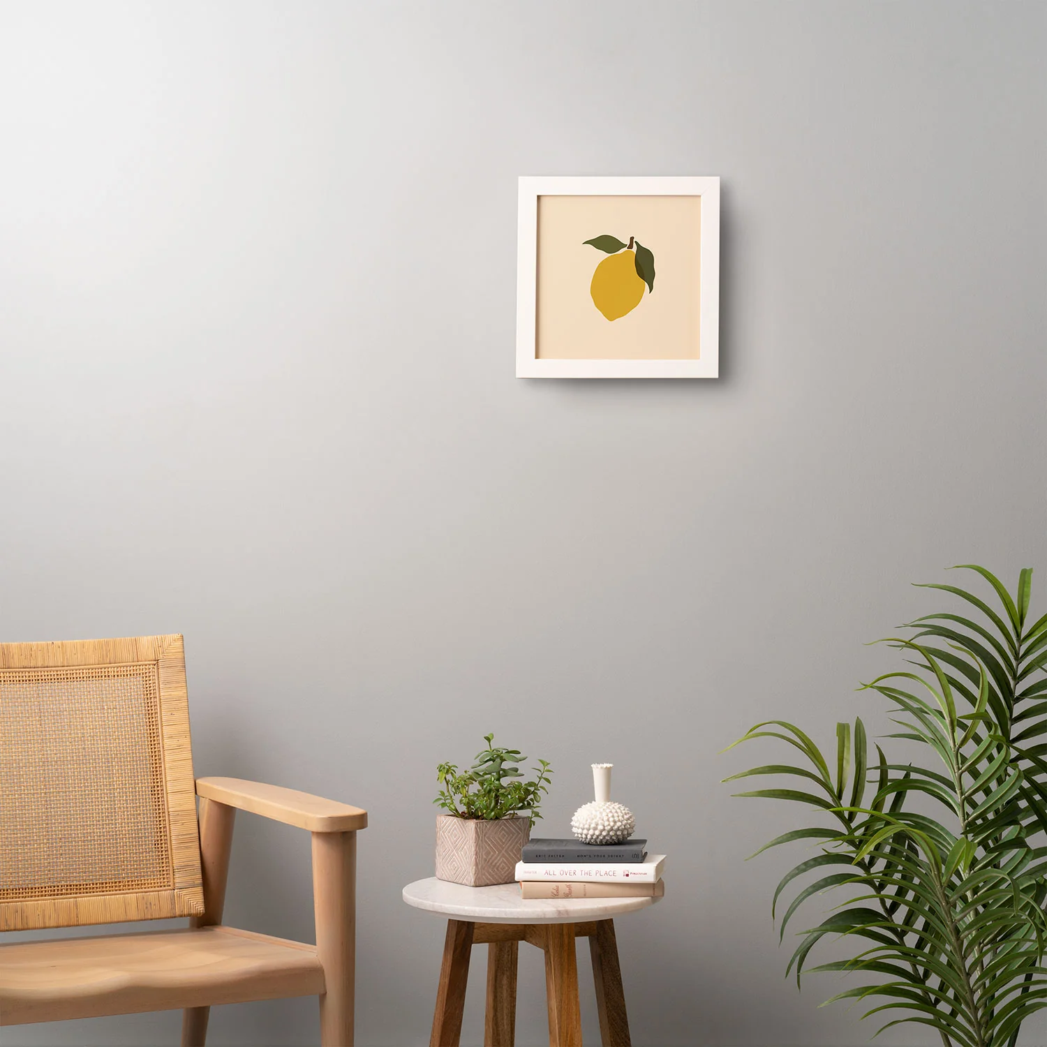 Cuss Yeah Designs Single Lemon I Framed Wall Art - Image 14