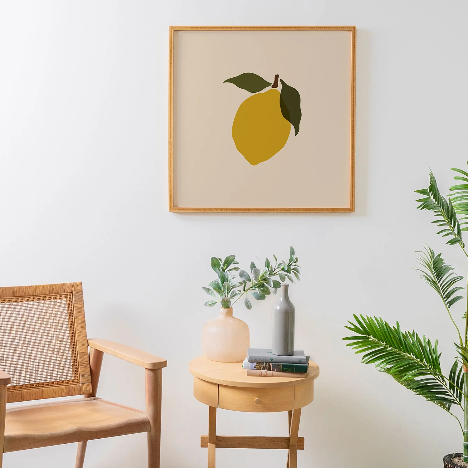Cuss Yeah Designs Single Lemon I Framed Wall Art - Image 6