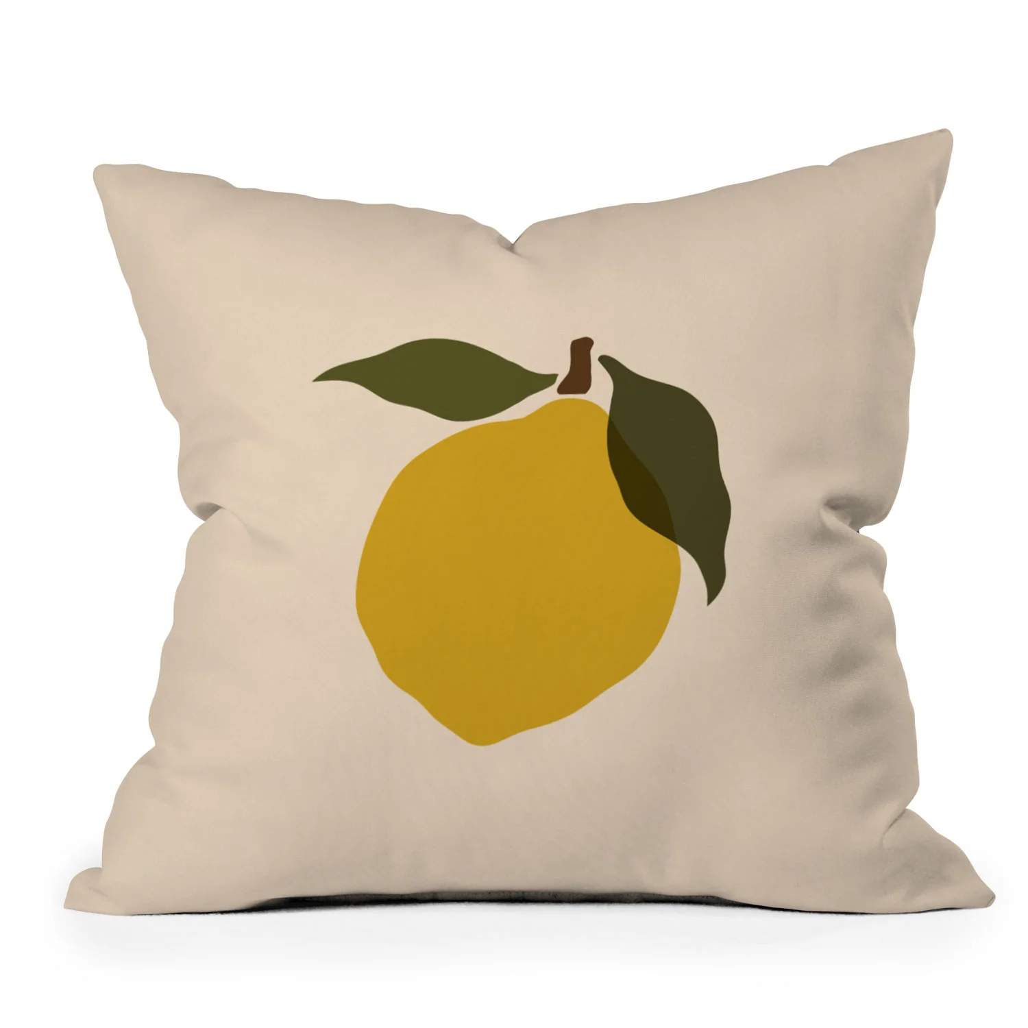 Cuss Yeah Designs Single Lemon I Outdoor Throw Pillow - Image 4