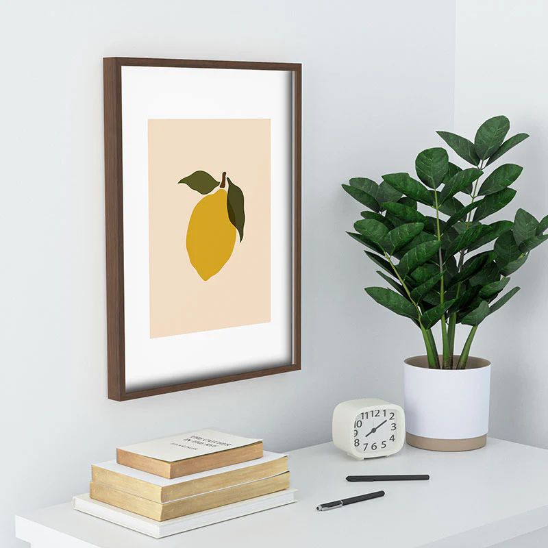 Cuss Yeah Designs Single Lemon I Recessed Framing Rectangle - Image 24