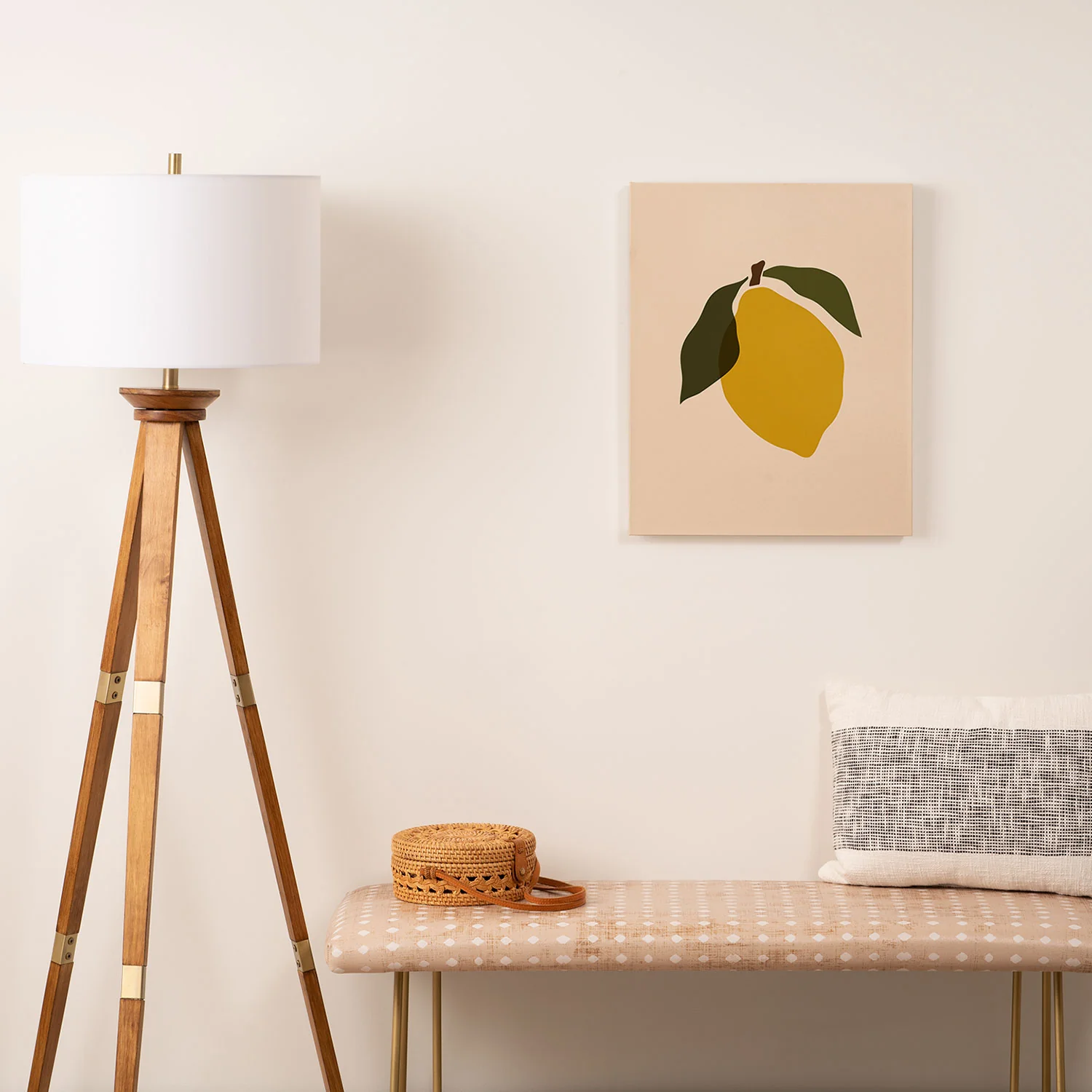 Cuss Yeah Designs Single Lemon II Art Canvas - Image 3