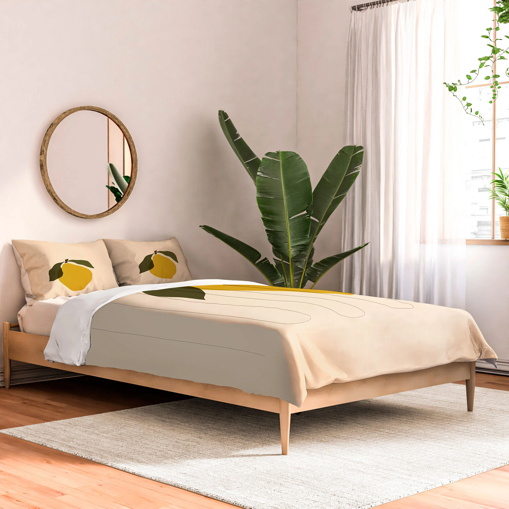 Cuss Yeah Designs Single Lemon II Comforter - Image 2