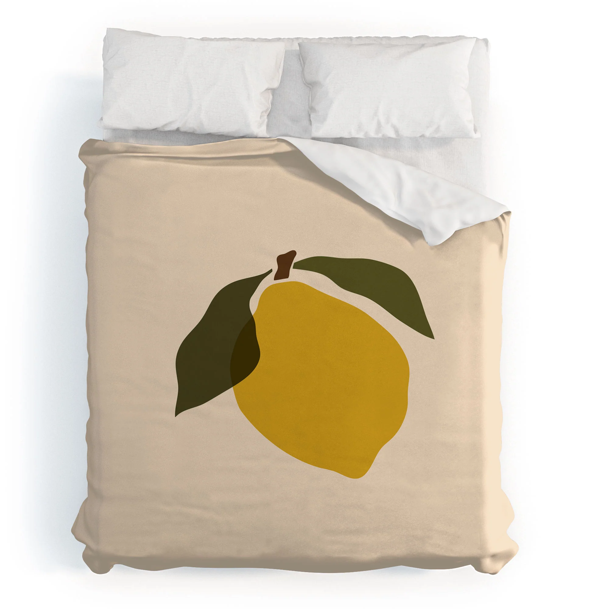 Cuss Yeah Designs Single Lemon II Duvet Cover - Image 17