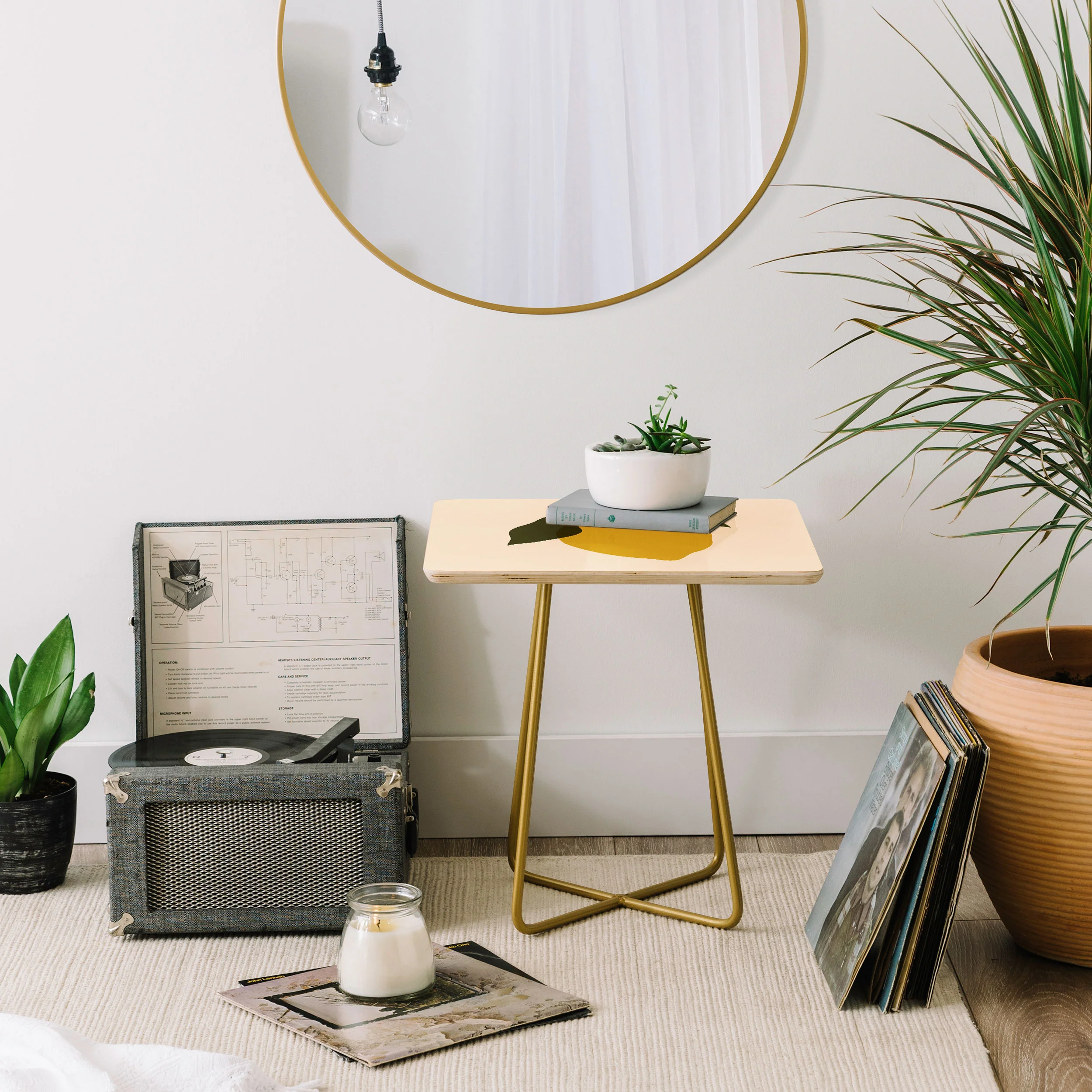 Cuss Yeah Designs Single Lemon II Side Table - Image 7