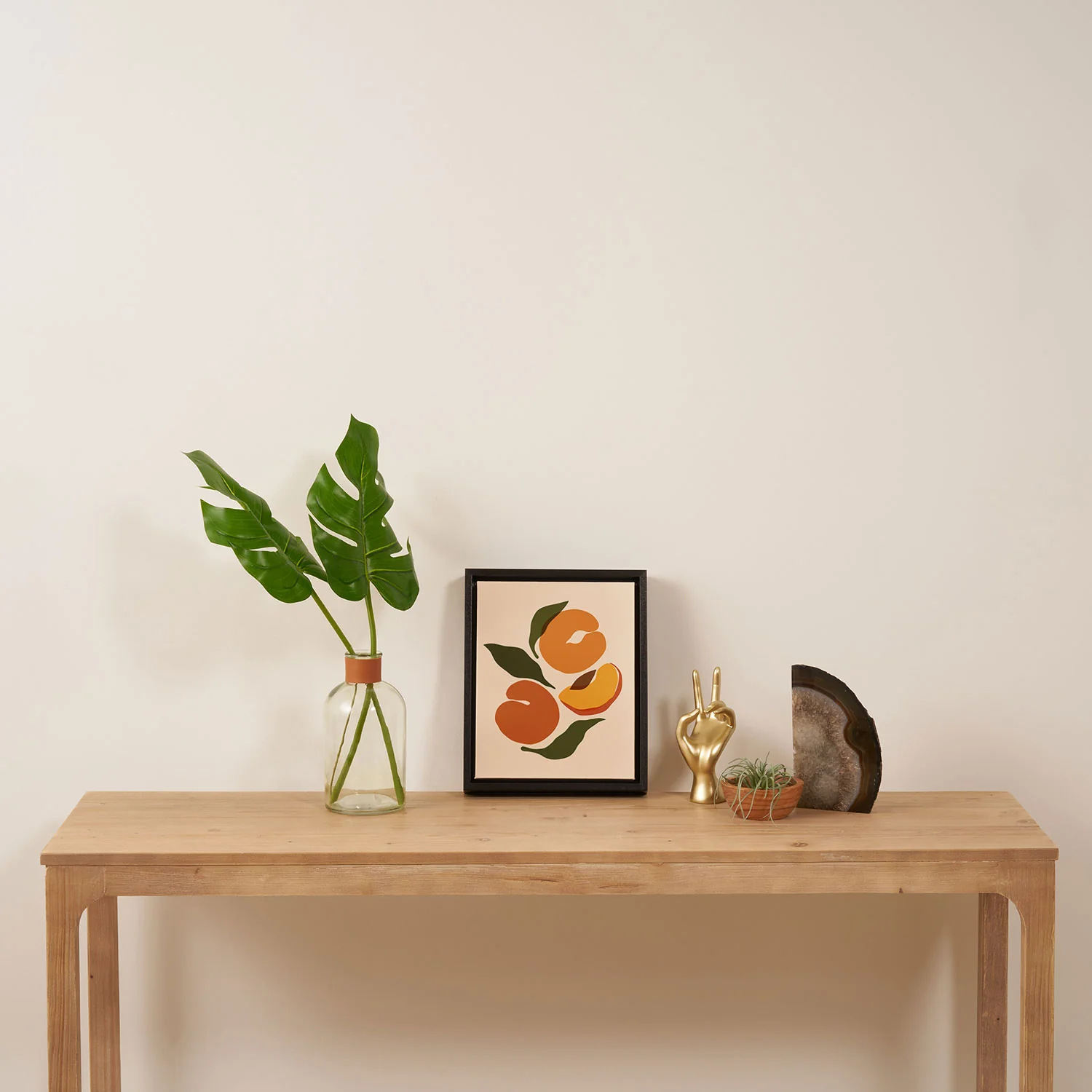 Cuss Yeah Designs Yellow Peaches Art Canvas - Image 11