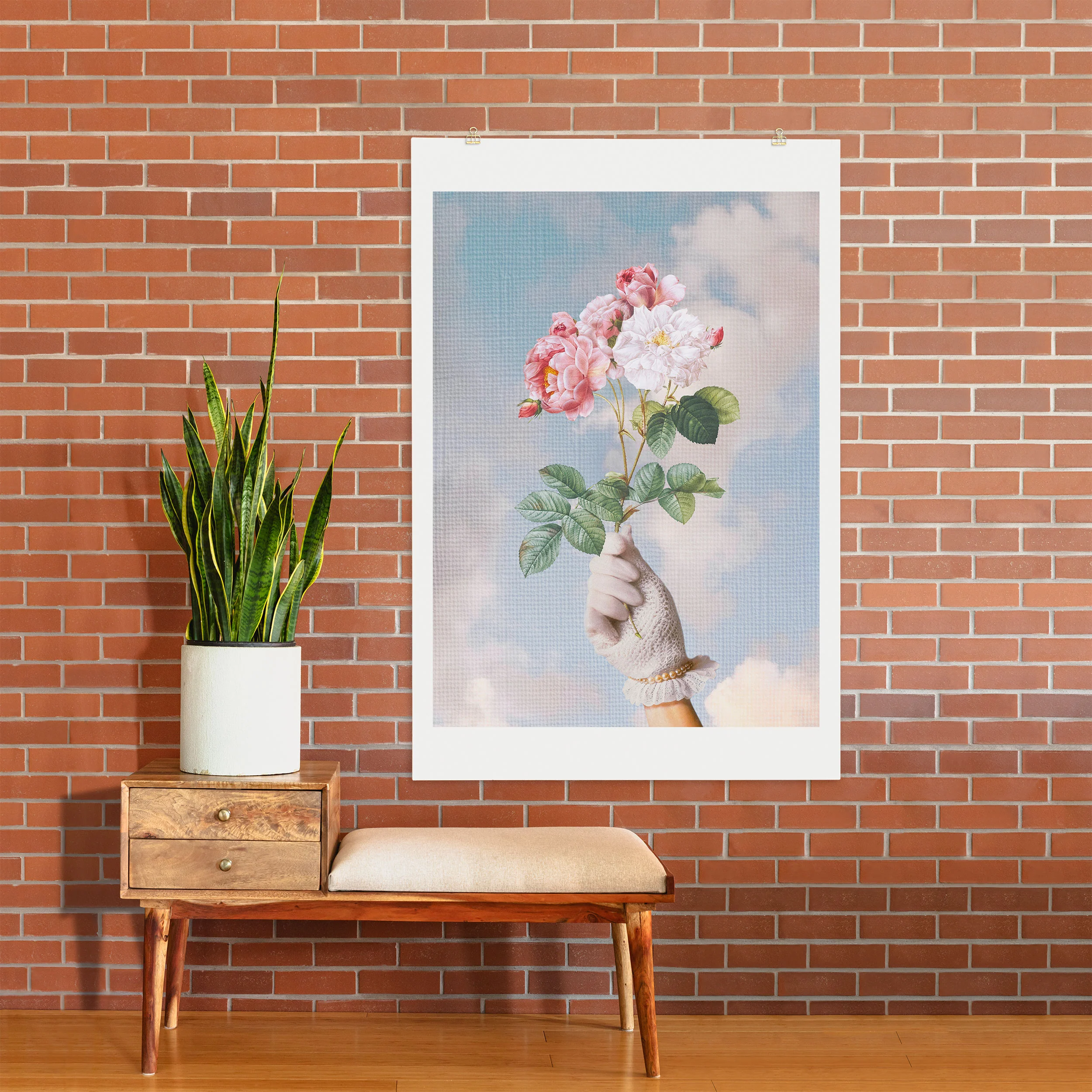 Dagmar Pels Floral Lady Art Print - Image 26