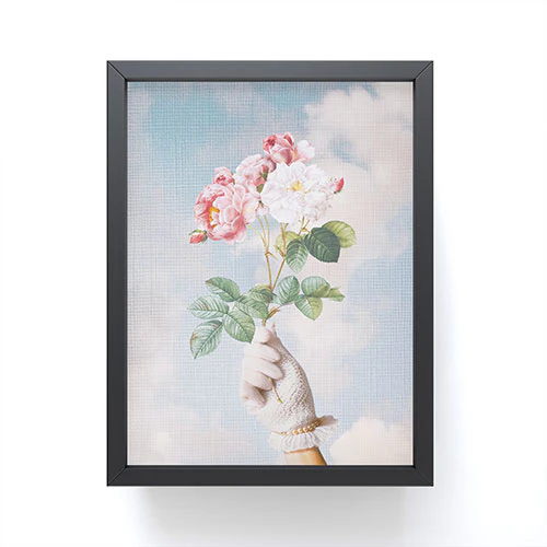 Dagmar Pels Floral Lady Framed Mini Art Print - Image 2