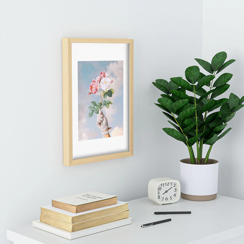 Dagmar Pels Floral Lady Recessed Framing Rectangle - Image 14