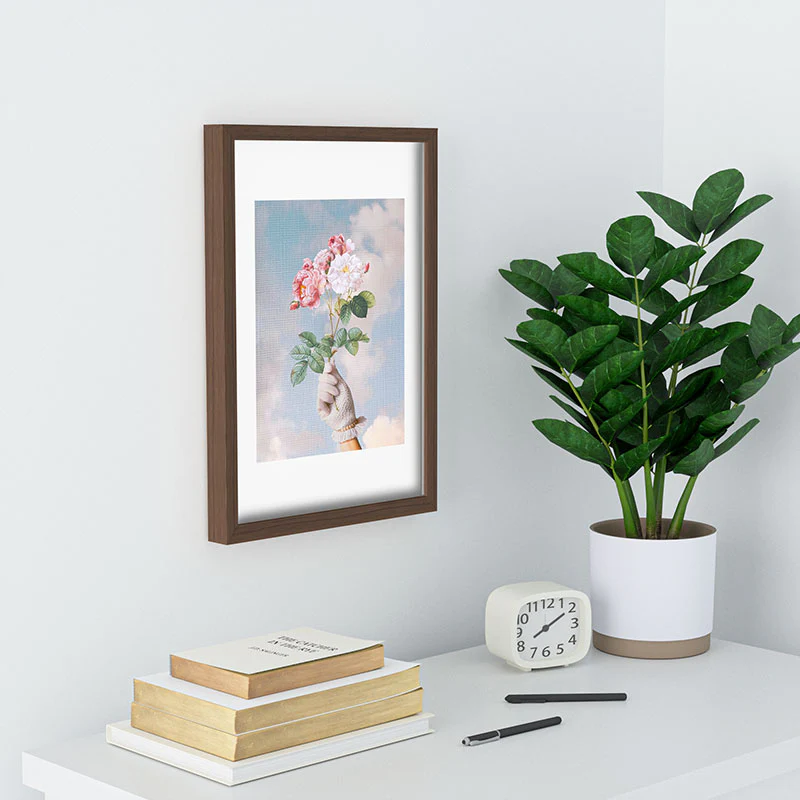 Dagmar Pels Floral Lady Recessed Framing Rectangle - Image 16