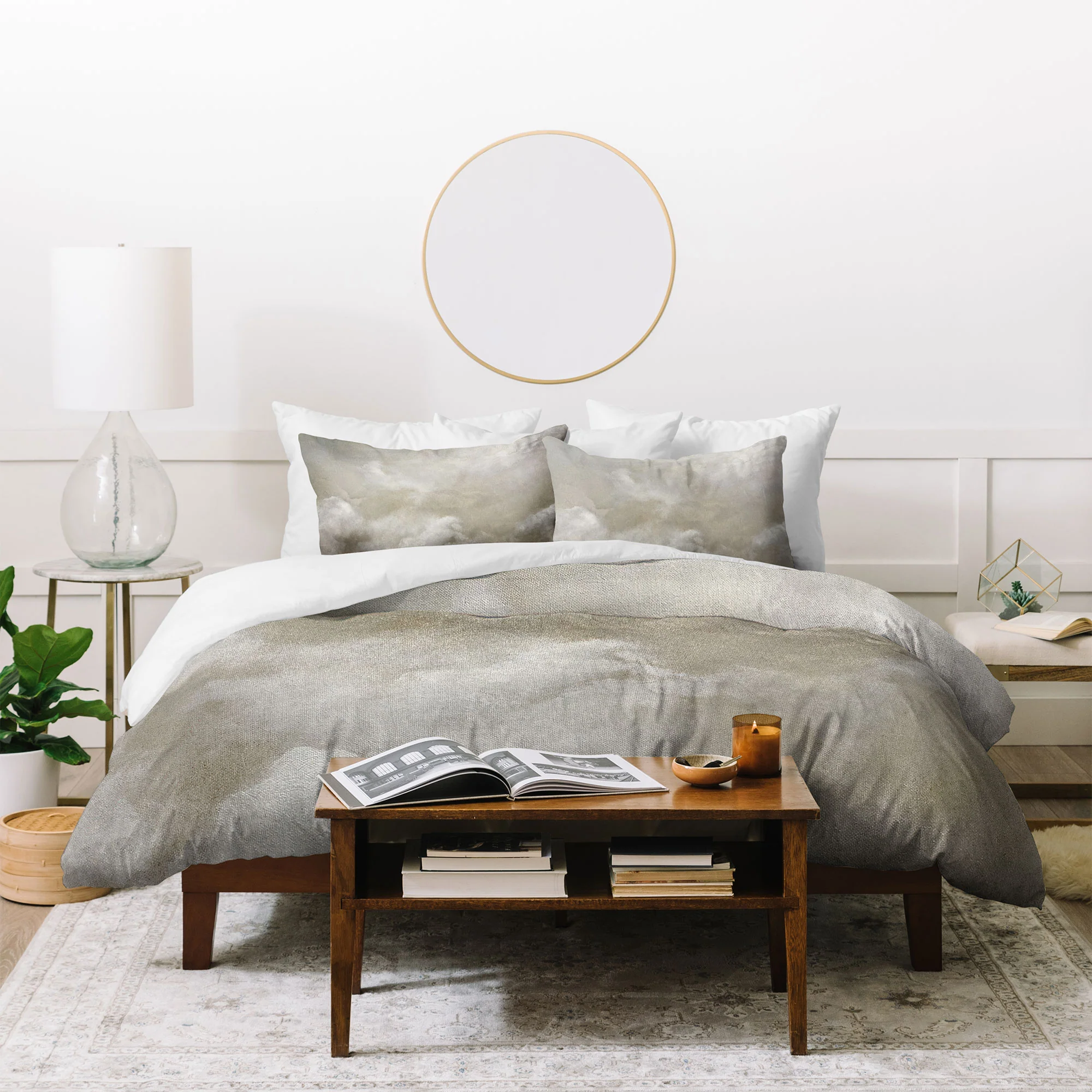 Dan Hobday Art Clouds two Duvet Cover - Image 48