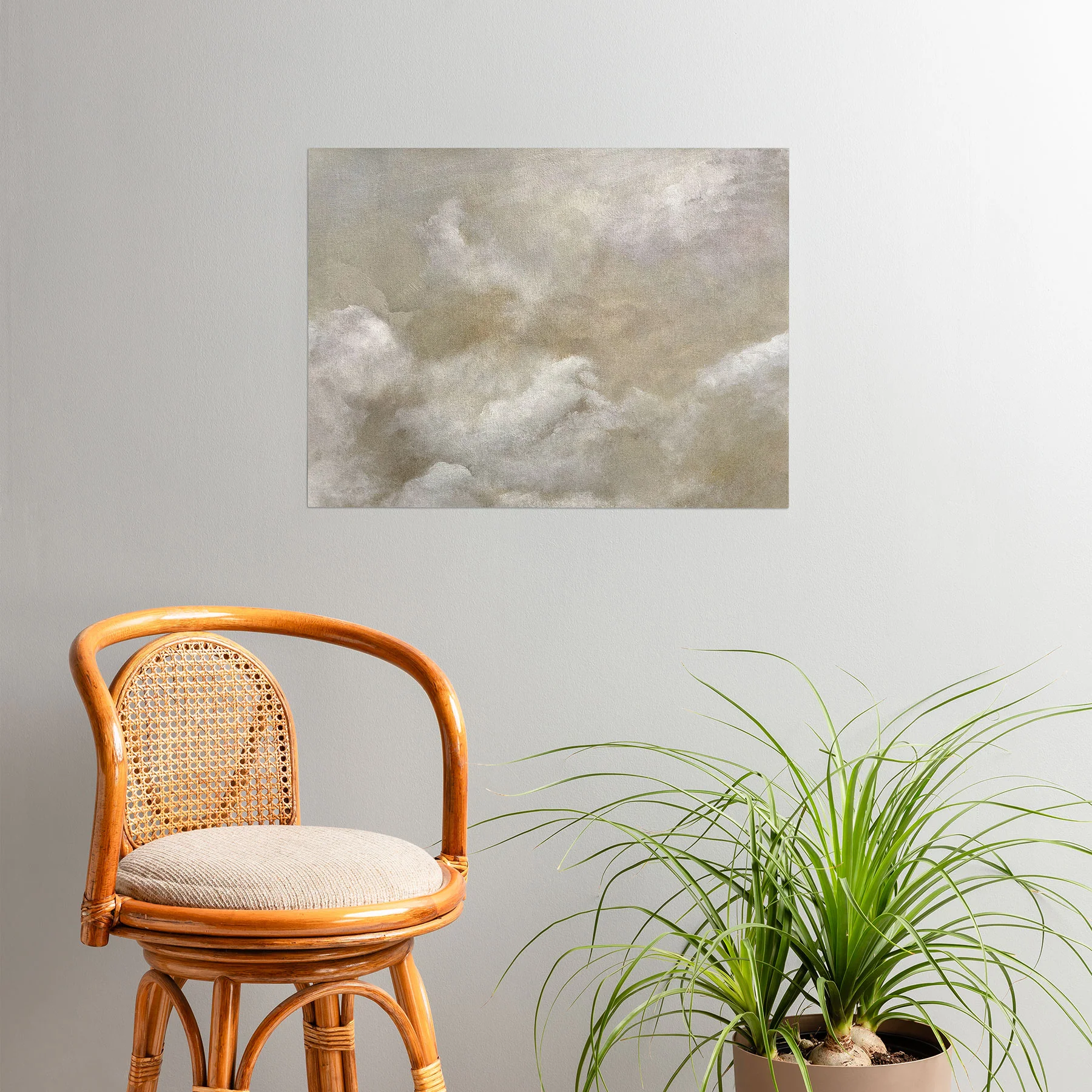Dan Hobday Art Clouds two Poster - Image 2